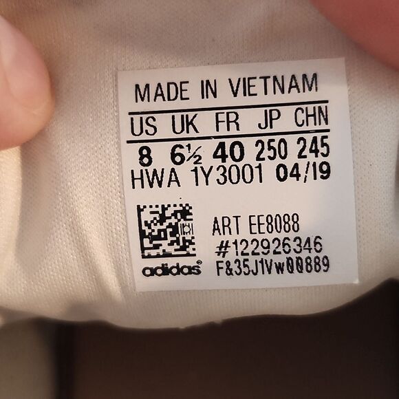 Adidas cloud foam QT Racer track-and-field shoes. - Picture 7 of 7